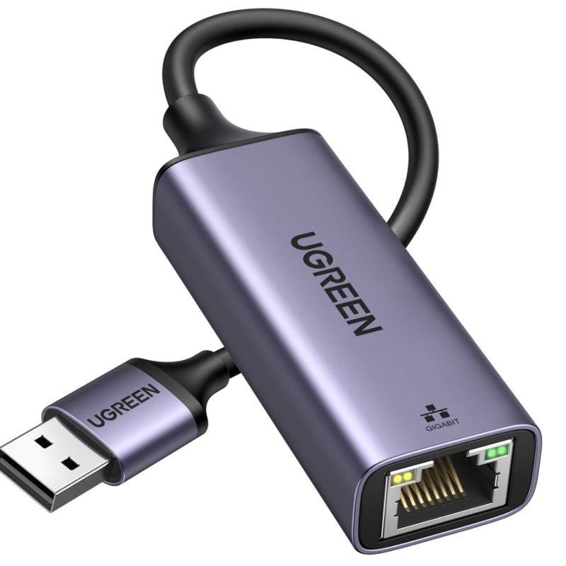 Ilustracja do: Adapter usb-rj45