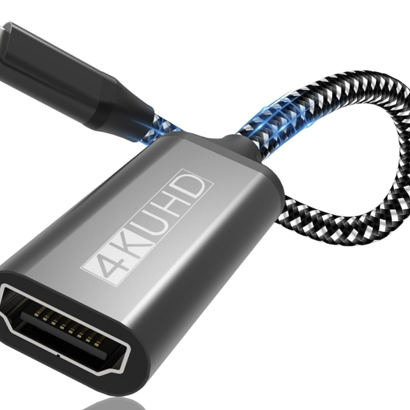 Ilustracja do: Adapter USB C na HDMI