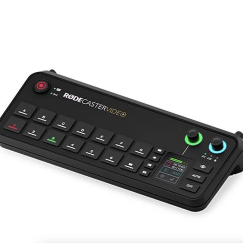 Ilustracja do: Mixer Rodecaster Video